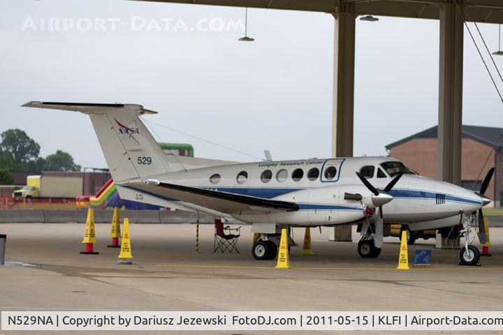N529NA, 1982 Beech 200 Super King Air C/N BB-1091, Beech B-200 King Air NASA 529, N529NA