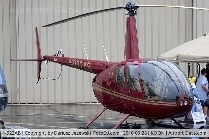 N922AB, 2001 Robinson R44 C/N 1083, Robinson R44, N922AB