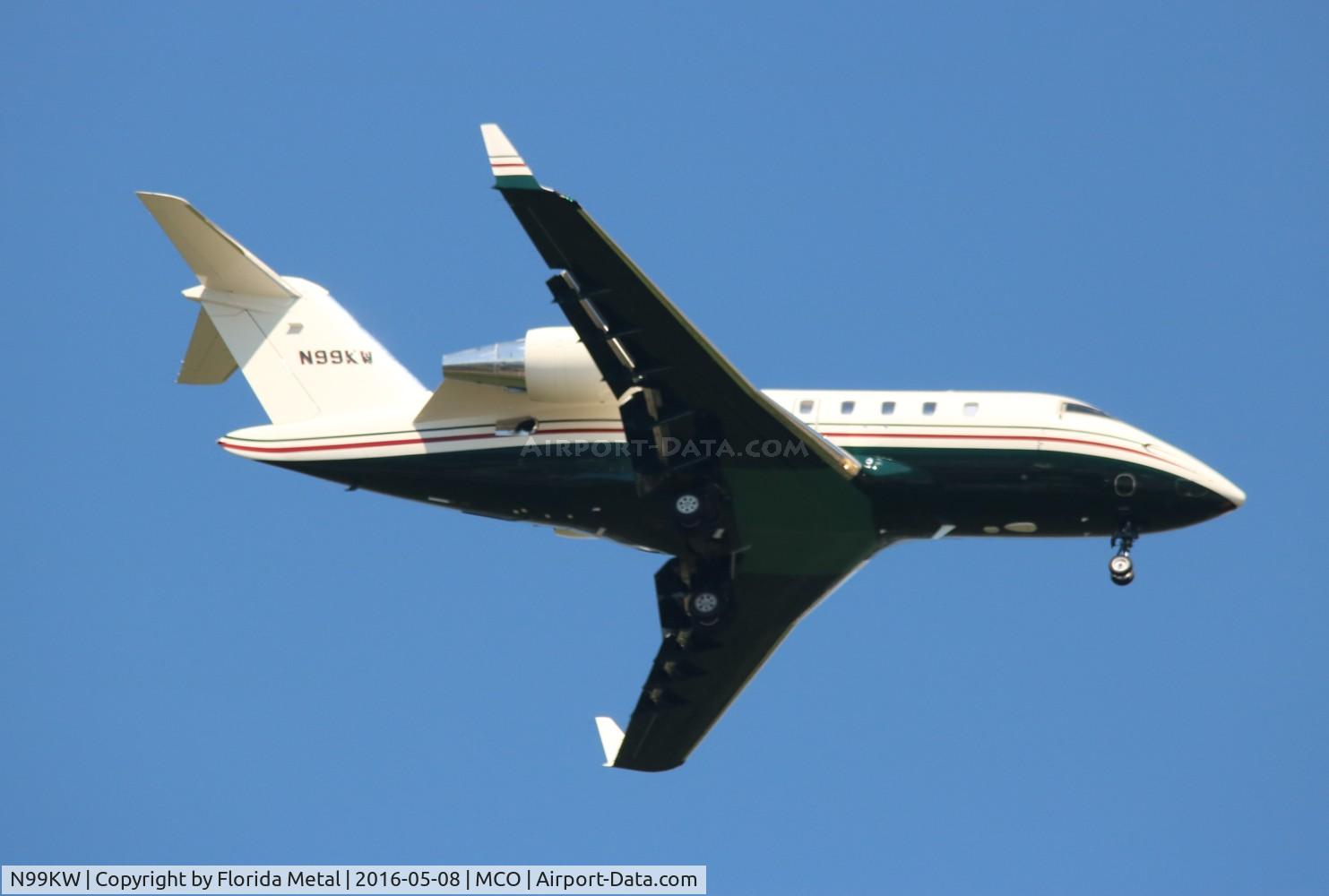 N99KW, 2011 Bombardier Challenger 605 (CL-600-2B16) C/N 5877, Challenger 605