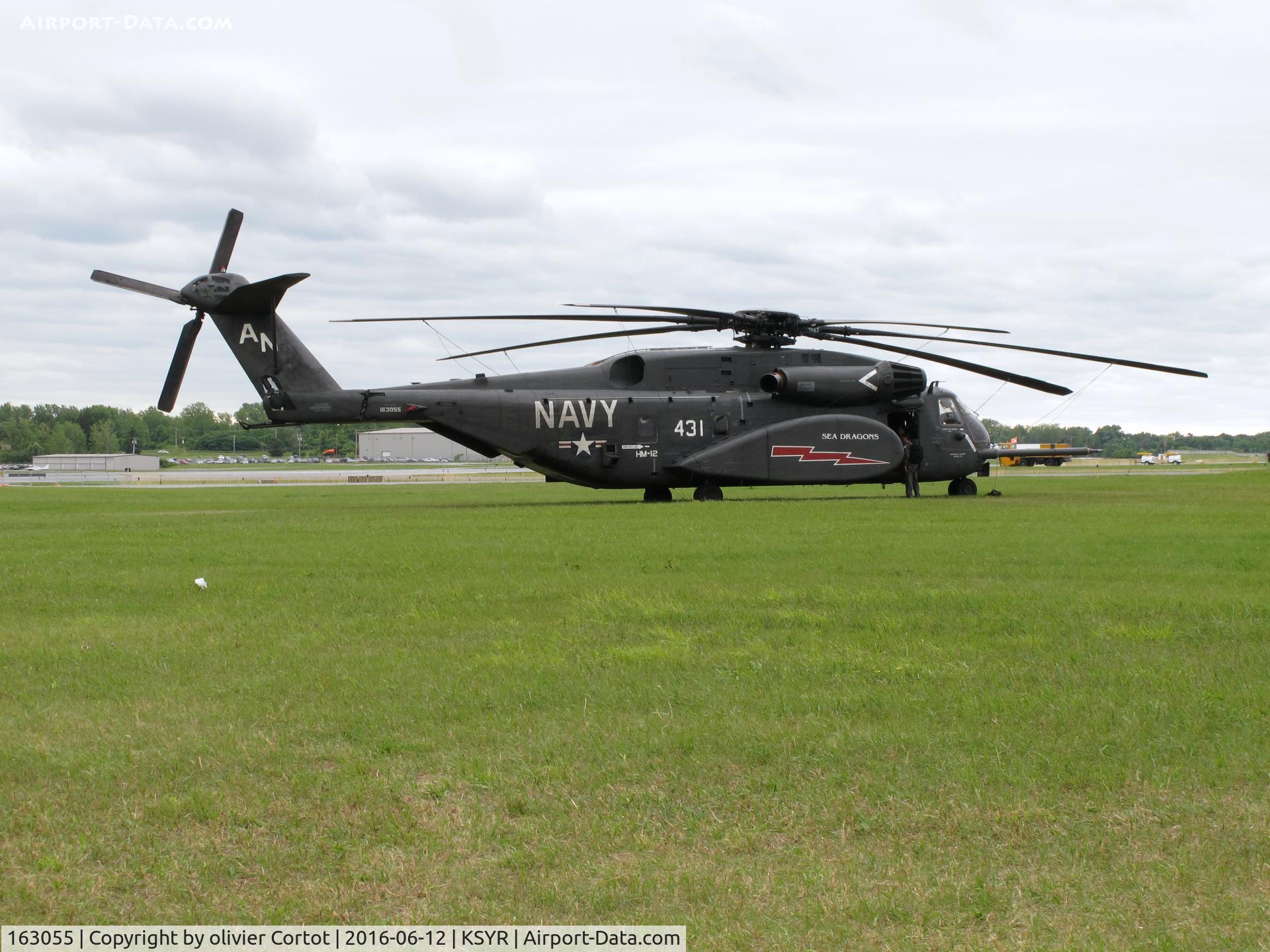 163055, Sikorsky MH-53E Sea Dragon C/N 65549, Syracuse airshow