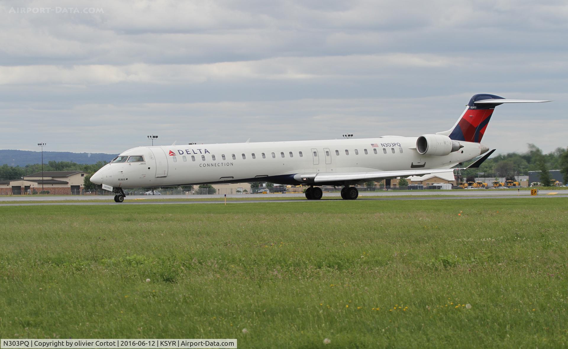 N303PQ, 2014 Bombardier CRJ-900 (CL-600-2D24) C/N 15303, syracuse airshow