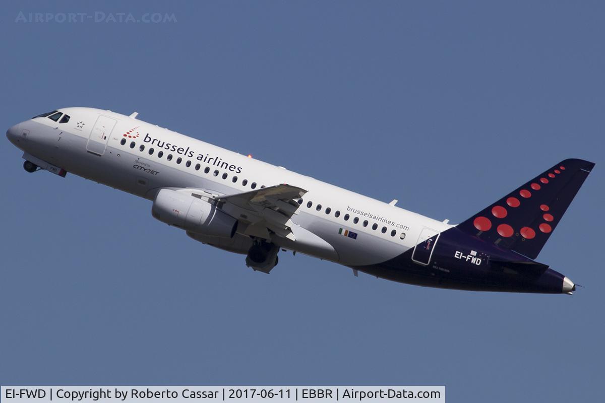 EI-FWD, 2016 Sukhoi Superjet 100 C/N 95105, Brussels