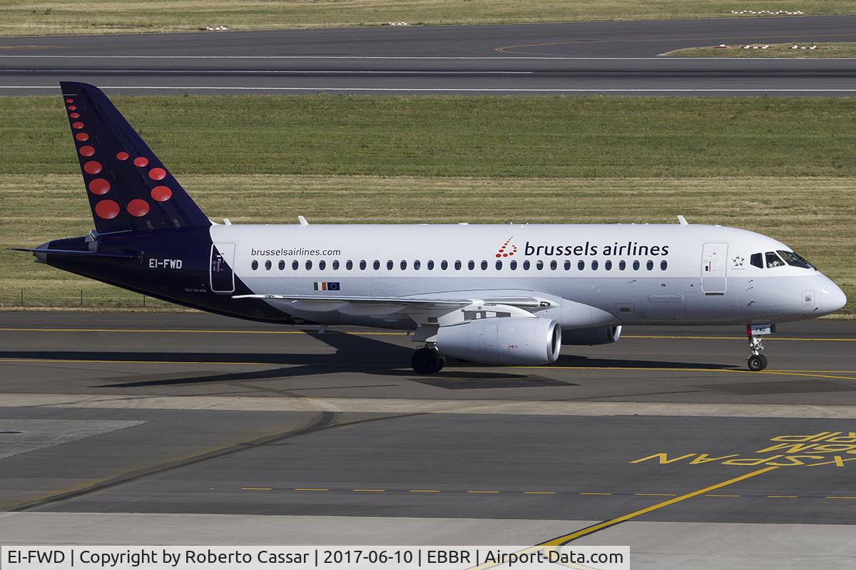 EI-FWD, 2016 Sukhoi Superjet 100 C/N 95105, Brussels