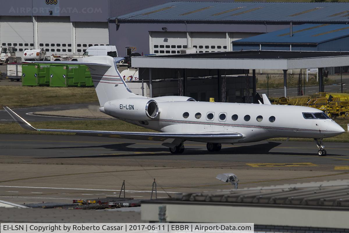 EI-LSN, 2014 Gulfstream Aerospace G650 (G-VI) C/N 6092, Brussels