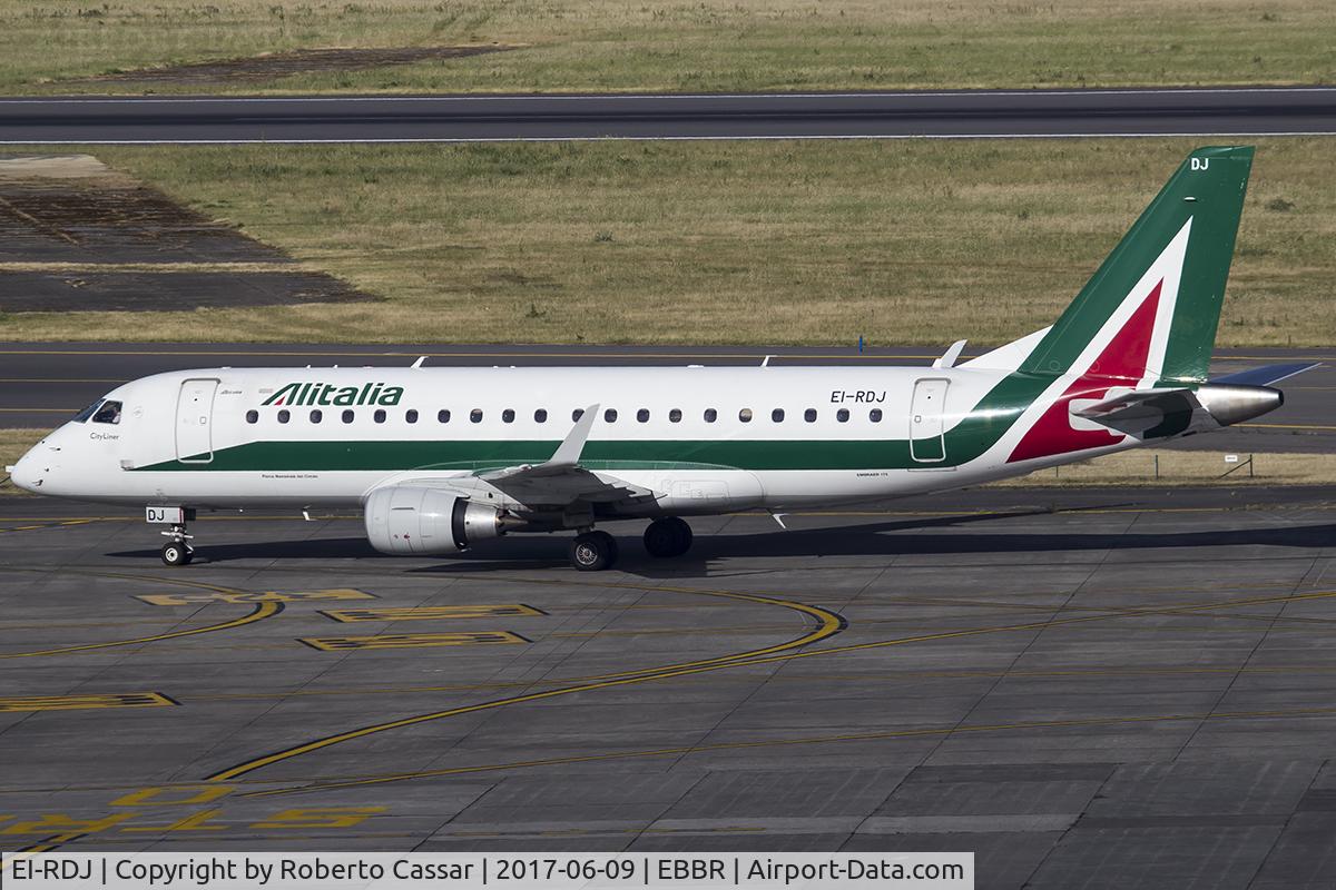 EI-RDJ, 2012 Embraer 175LR (ERJ-170-200LR) C/N 17000342, Brussels