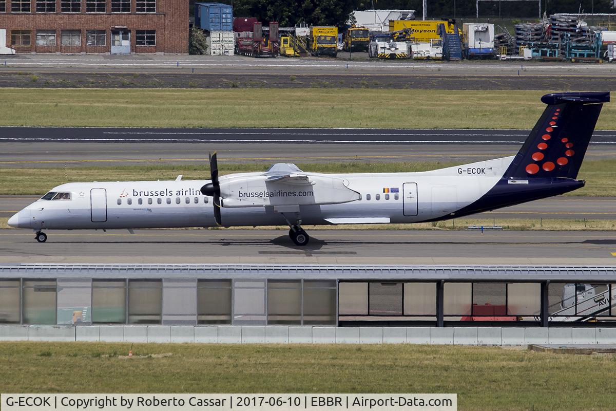 G-ECOK, 2008 Bombardier DHC-8-402Q Dash 8 C/N 4230, Brussels
