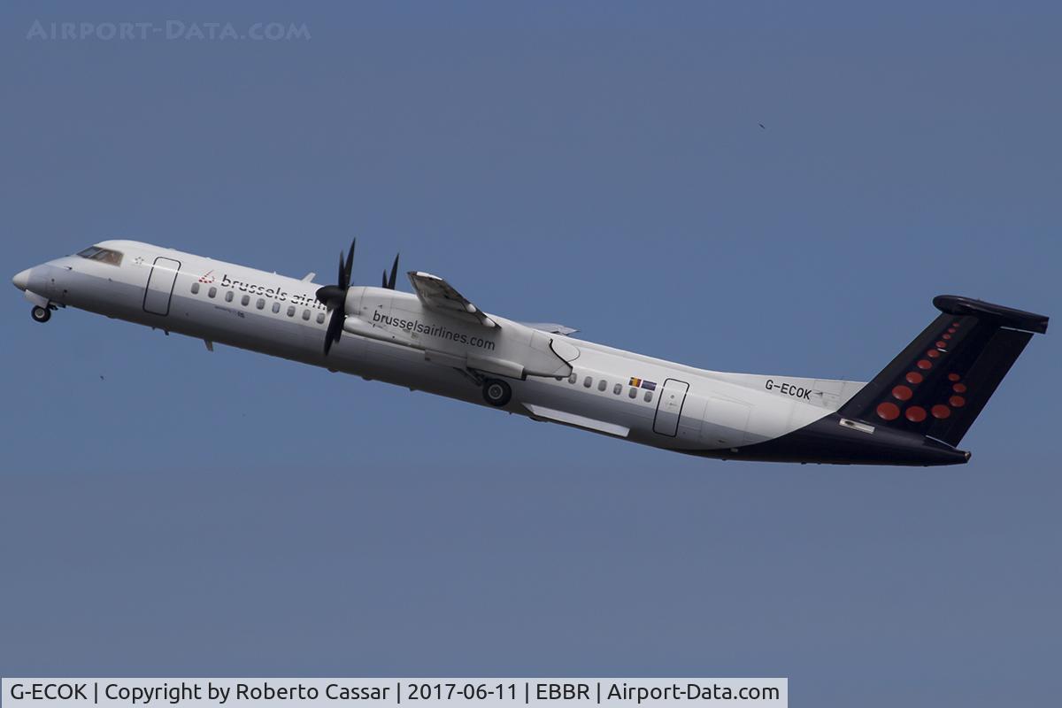 G-ECOK, 2008 Bombardier DHC-8-402Q Dash 8 C/N 4230, Brussels