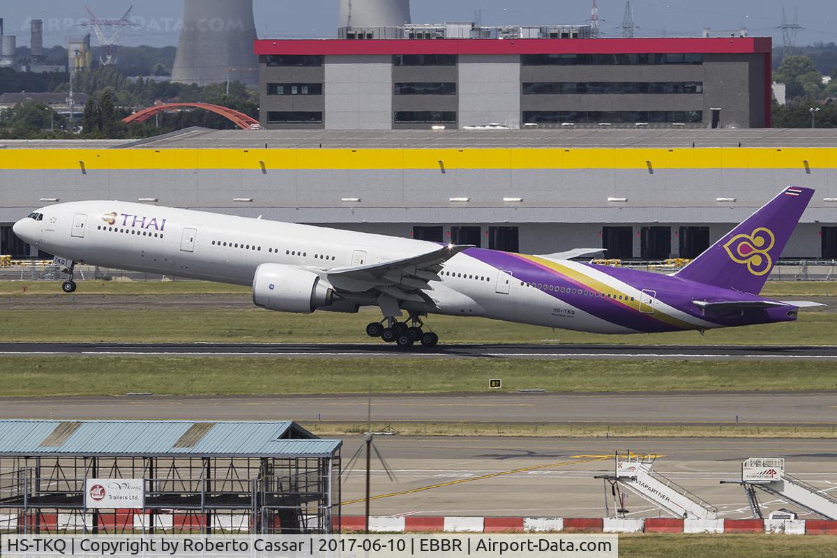 HS-TKQ, 2013 Boeing 777-3AL/ER C/N 41526, Brussels