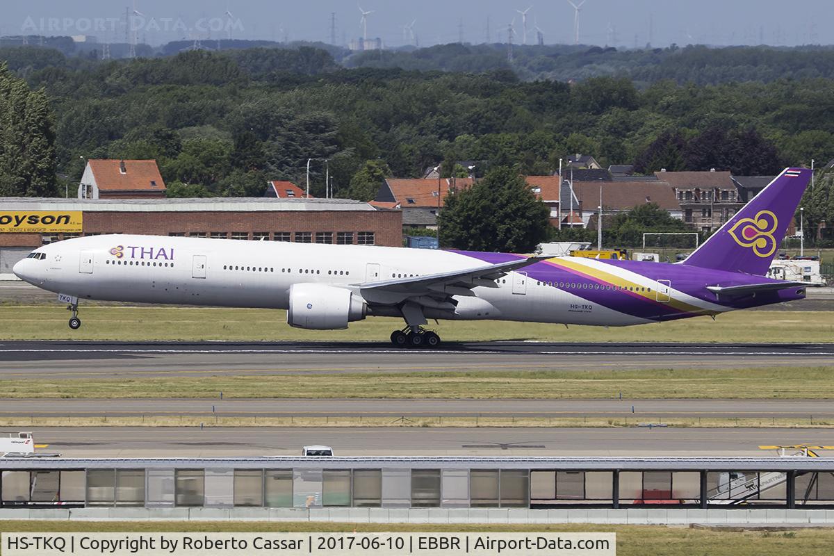 HS-TKQ, 2013 Boeing 777-3AL/ER C/N 41526, Brussels