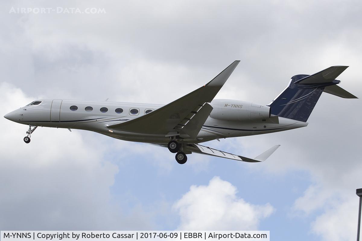 M-YNNS, 2015 Gulfstream Aerospace G650 (G-VI) C/N 6120, Brussels