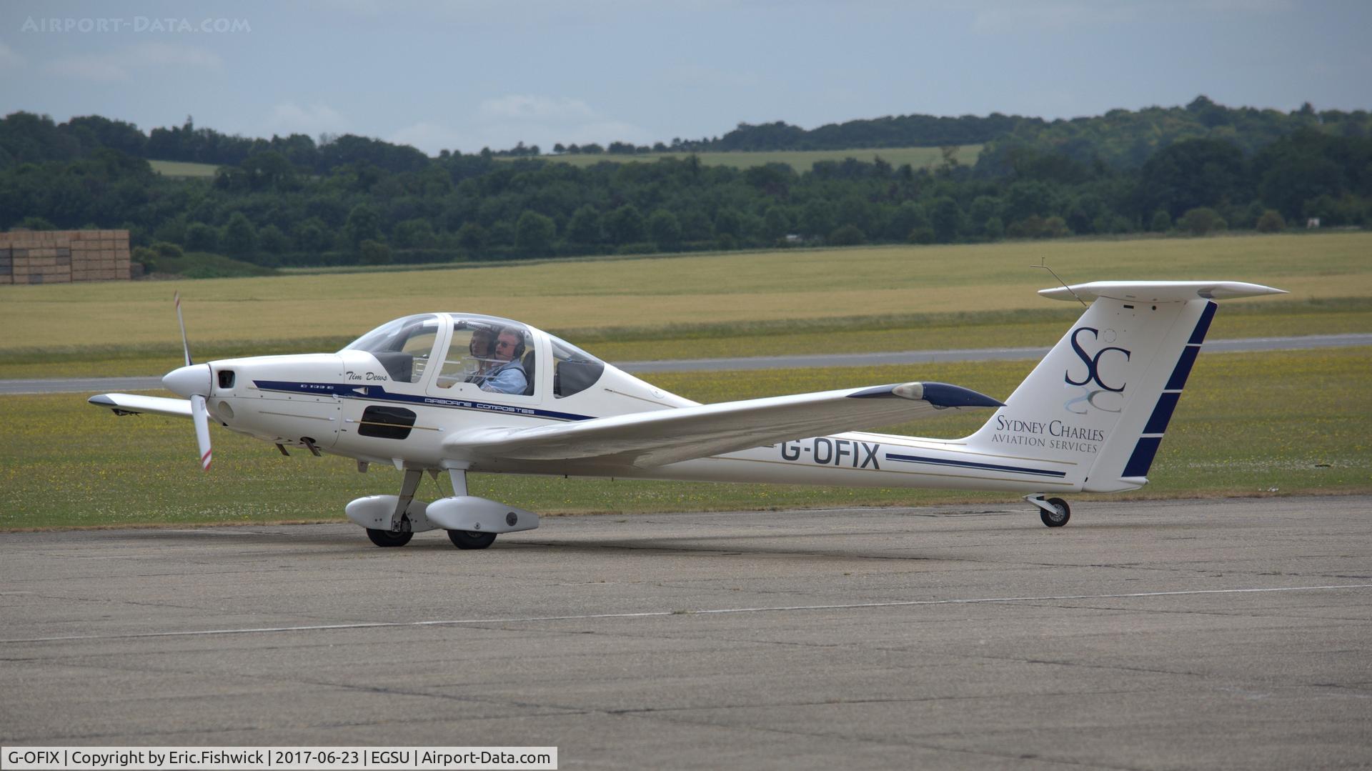 G-OFIX, 1985 Grob G-109B C/N 6394, 1. G-OFIX visiting The Imperial War Museum, Duxford, June, 2017.