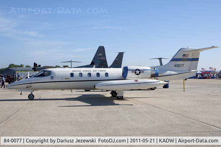 84-0077, 1984 Gates Learjet C-21A C/N 35A-523, C-21A Learjet 84-0077 from 12th ALF Langley AFB, VA