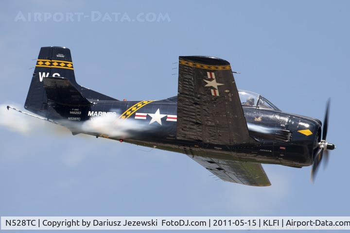 N528TC, 1957 North American T-28C Trojan C/N 252-16, North American T-28C Trojan CN 146253, N528TC
