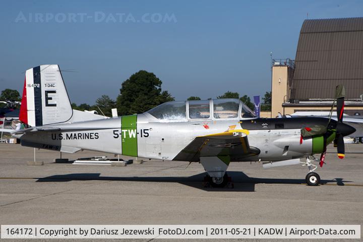164172, Beech T-34C Turbo Mentor C/N GL-352, T-34C Turbo Mentor 164172 E CoNA from TAW-5 NAS Whiting Field, FL