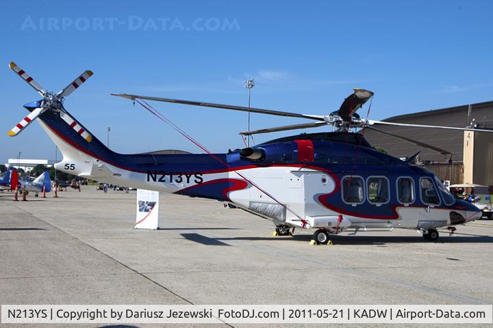 N213YS, AgustaWestland AW-139 C/N 41255, Agusta Aerospace Corp AW139, N213YS