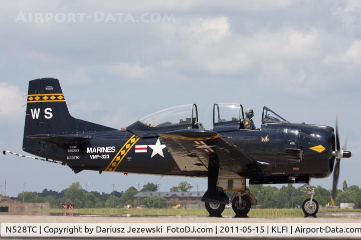 N528TC, 1957 North American T-28C Trojan C/N 252-16, North American T-28C Trojan CN 146253, N528TC