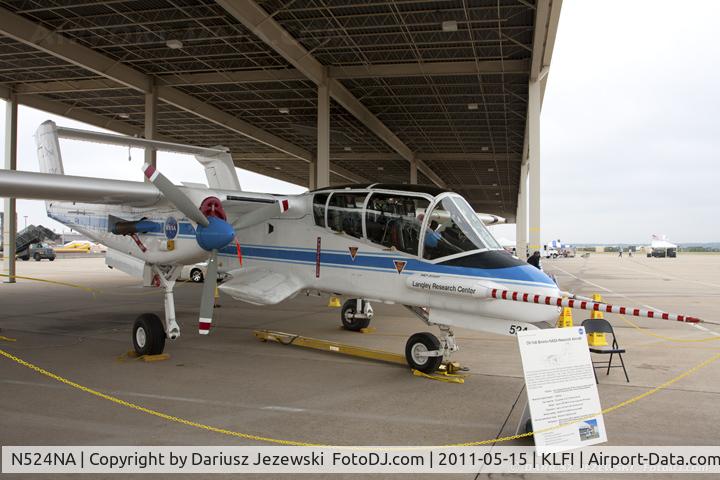 N524NA, 1967 North American OV-10A Bronco C/N 305A-95, NASA OV-10A Bronco CN 67-14687, N524NA