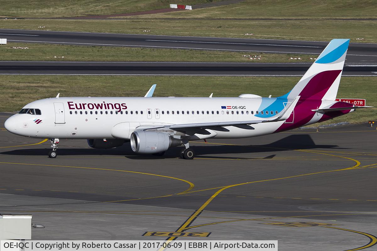 OE-IQC, 2016 Airbus A320-214 C/N 7019, Brussels