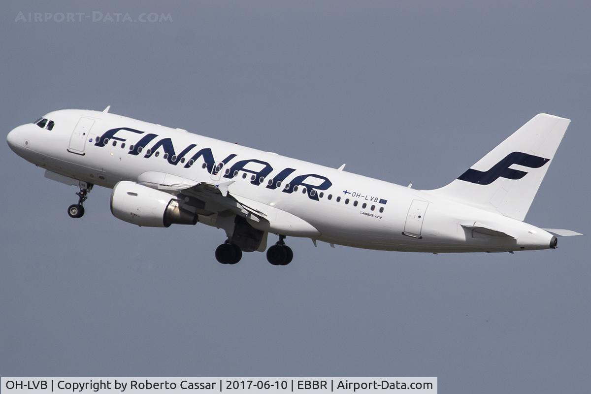 OH-LVB, 1999 Airbus A319-112 C/N 1107, Brussels