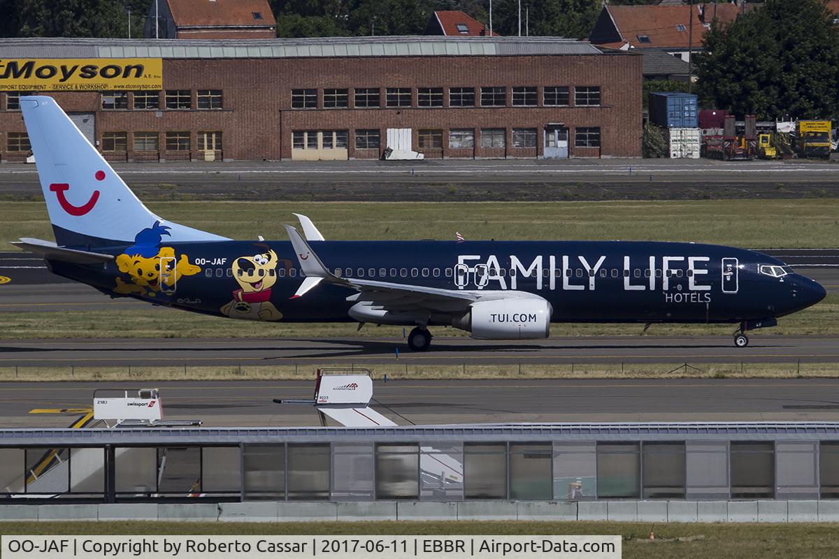 OO-JAF, 2007 Boeing 737-8K5 C/N 35133, Brussels