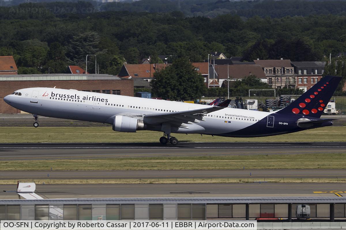 OO-SFN, 1993 Airbus A330-301 C/N 037, Brussels