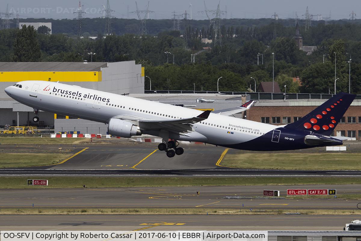 OO-SFV, 1995 Airbus A330-322 C/N 095, Brussels