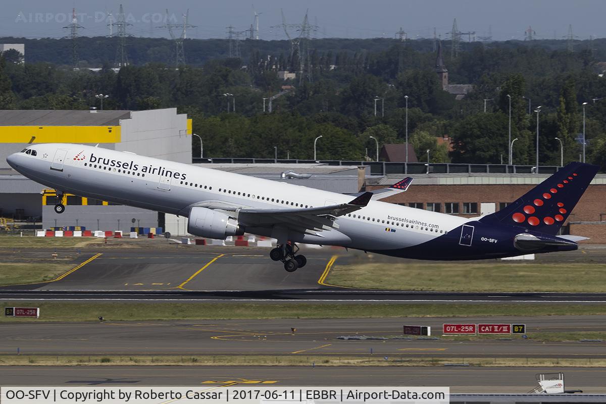 OO-SFV, 1995 Airbus A330-322 C/N 095, Brussels