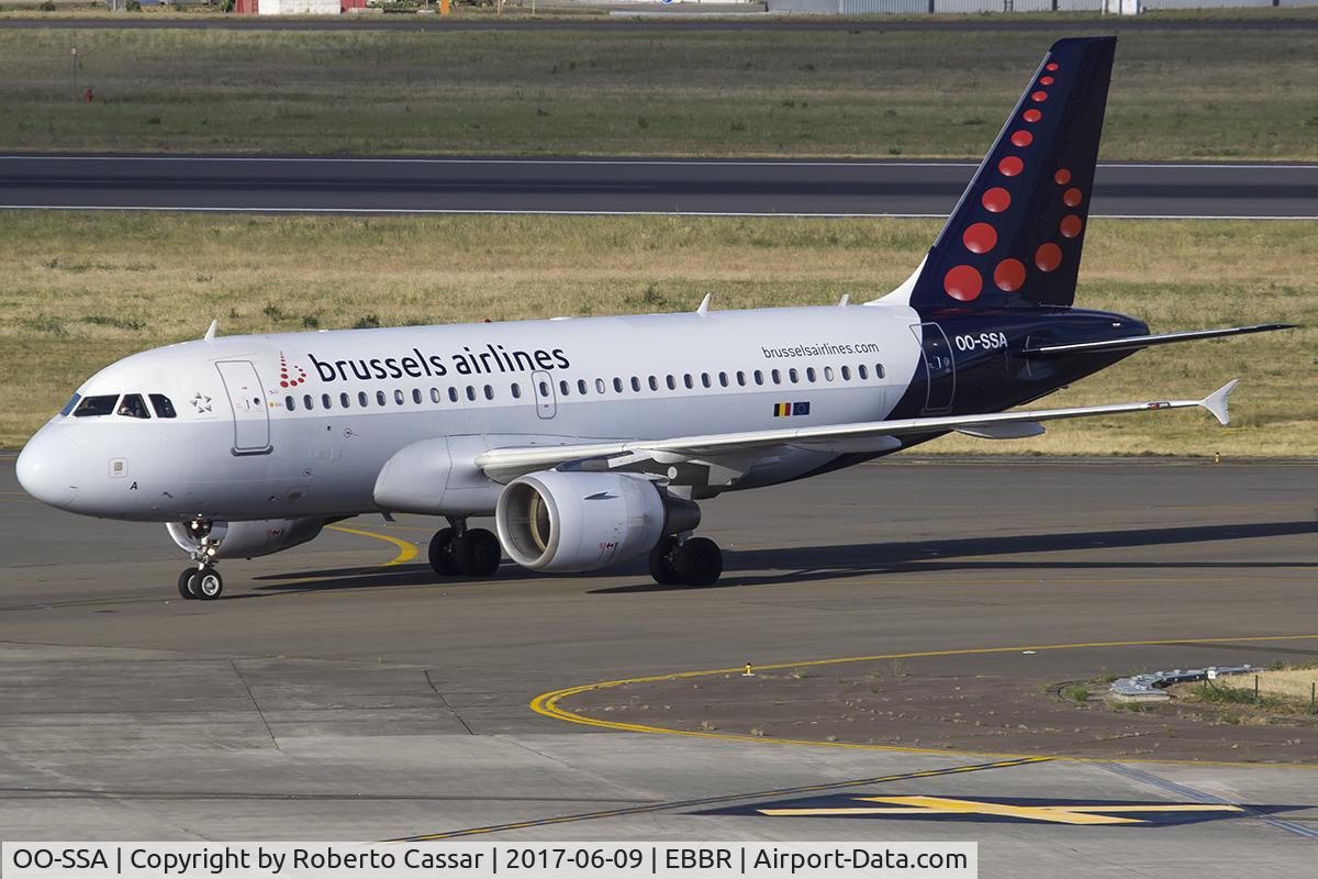 OO-SSA, 2005 Airbus A319-111 C/N 2392, Brussels