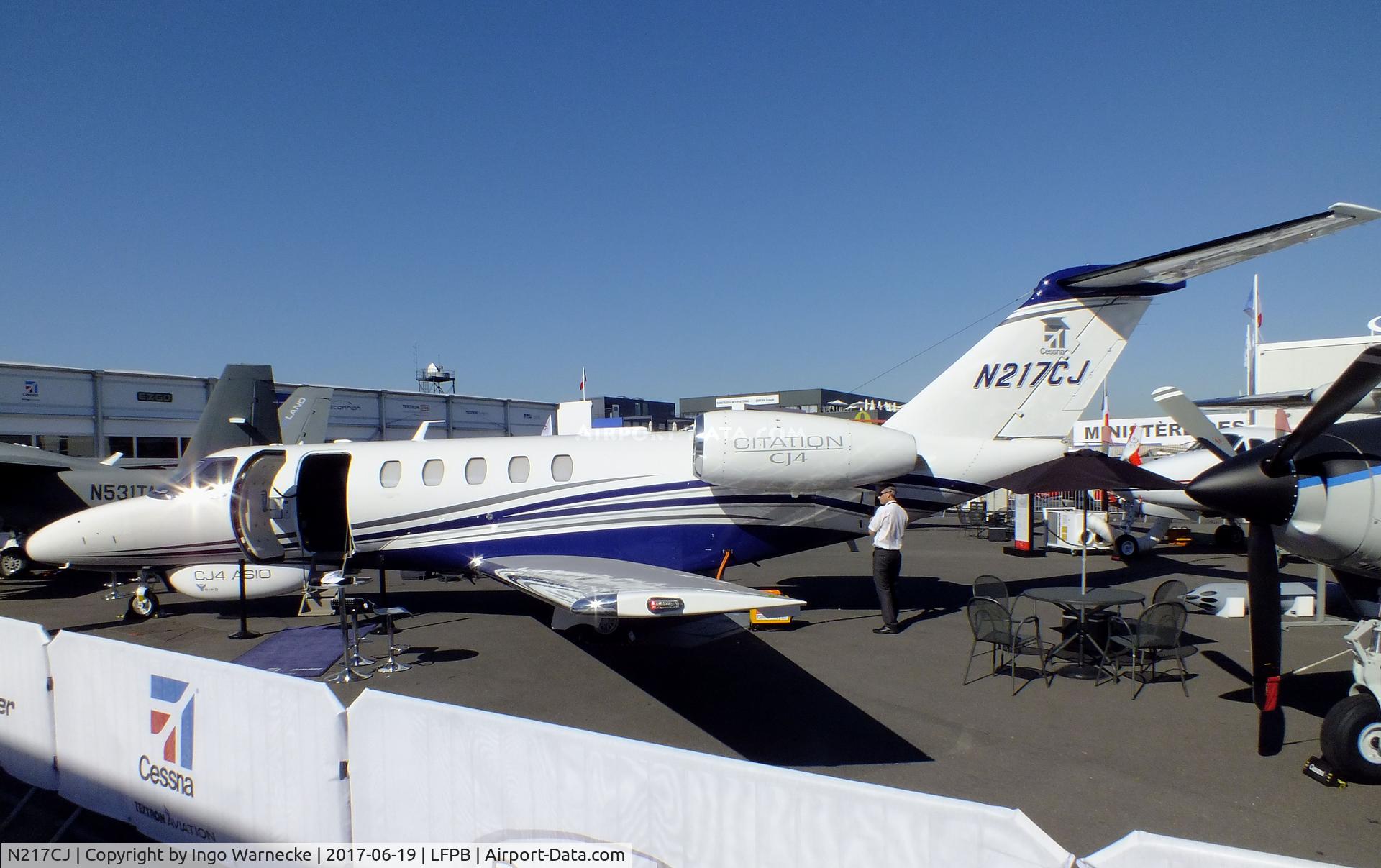 N217CJ, 2016 Cessna 525C CitationJet CJ4 C/N 525C-0217, Cessna 525C CitationJet CJ4 ASIO (Airborne Surveillance, Intelligence and Observation Solution) at the Aerosalon 2017, Paris