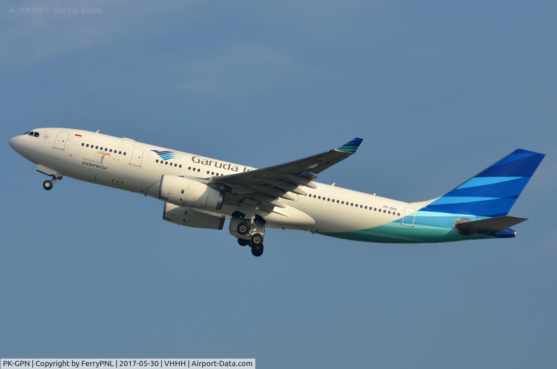 PK-GPN, 2011 Airbus A330-243 C/N 1261, Departure of Garuda A332
