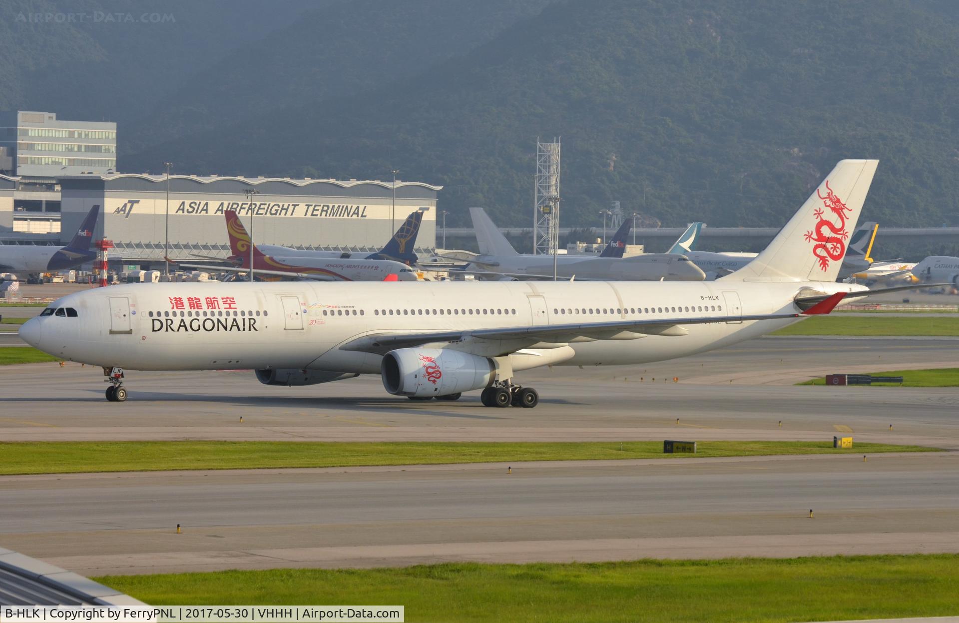 B-HLK, 1992 Airbus A330-342 C/N 017, Dragonair A333