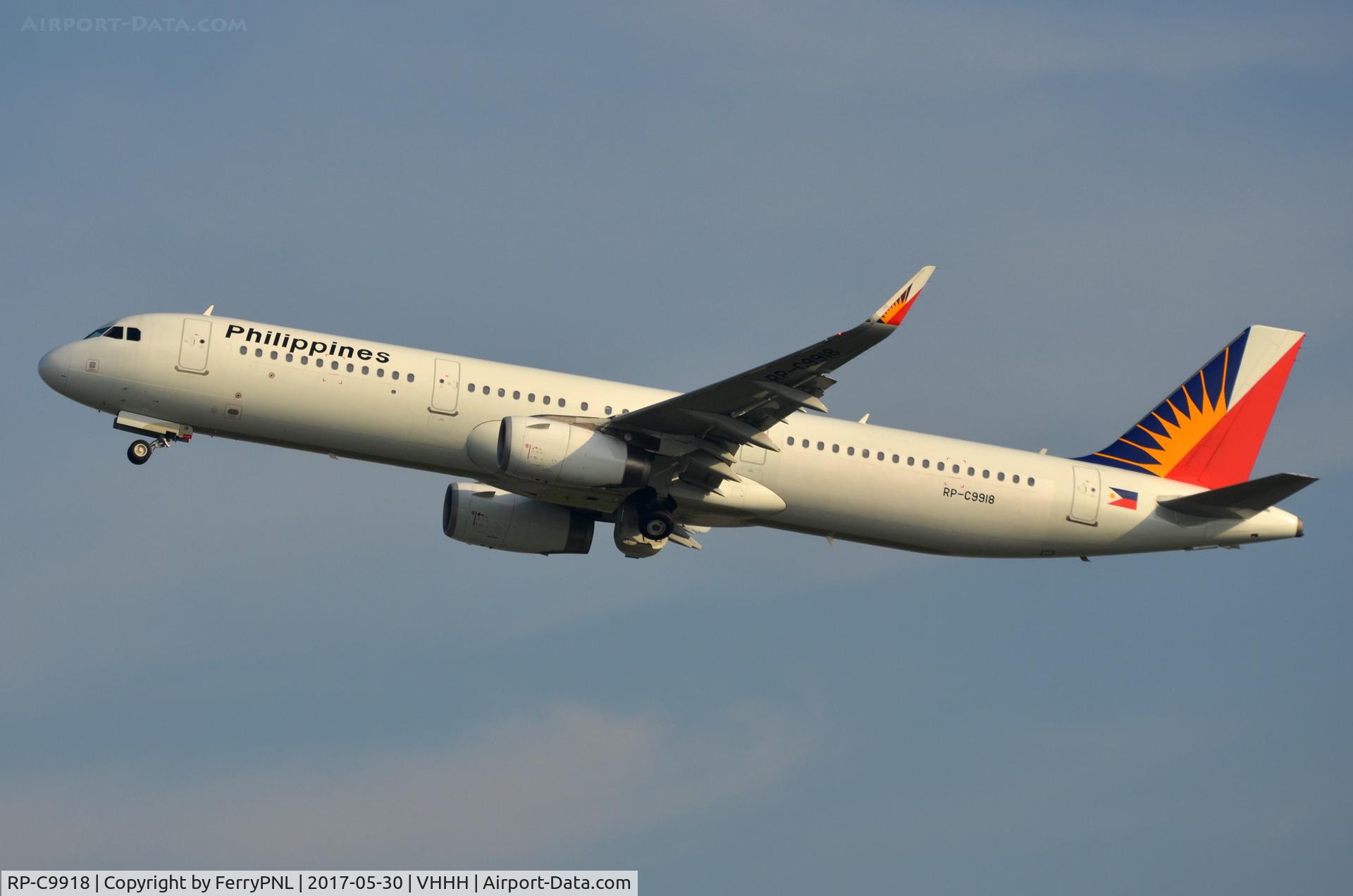 RP-C9918, 2015 Airbus A321-231 C/N 6493, Departure of Philippines A321