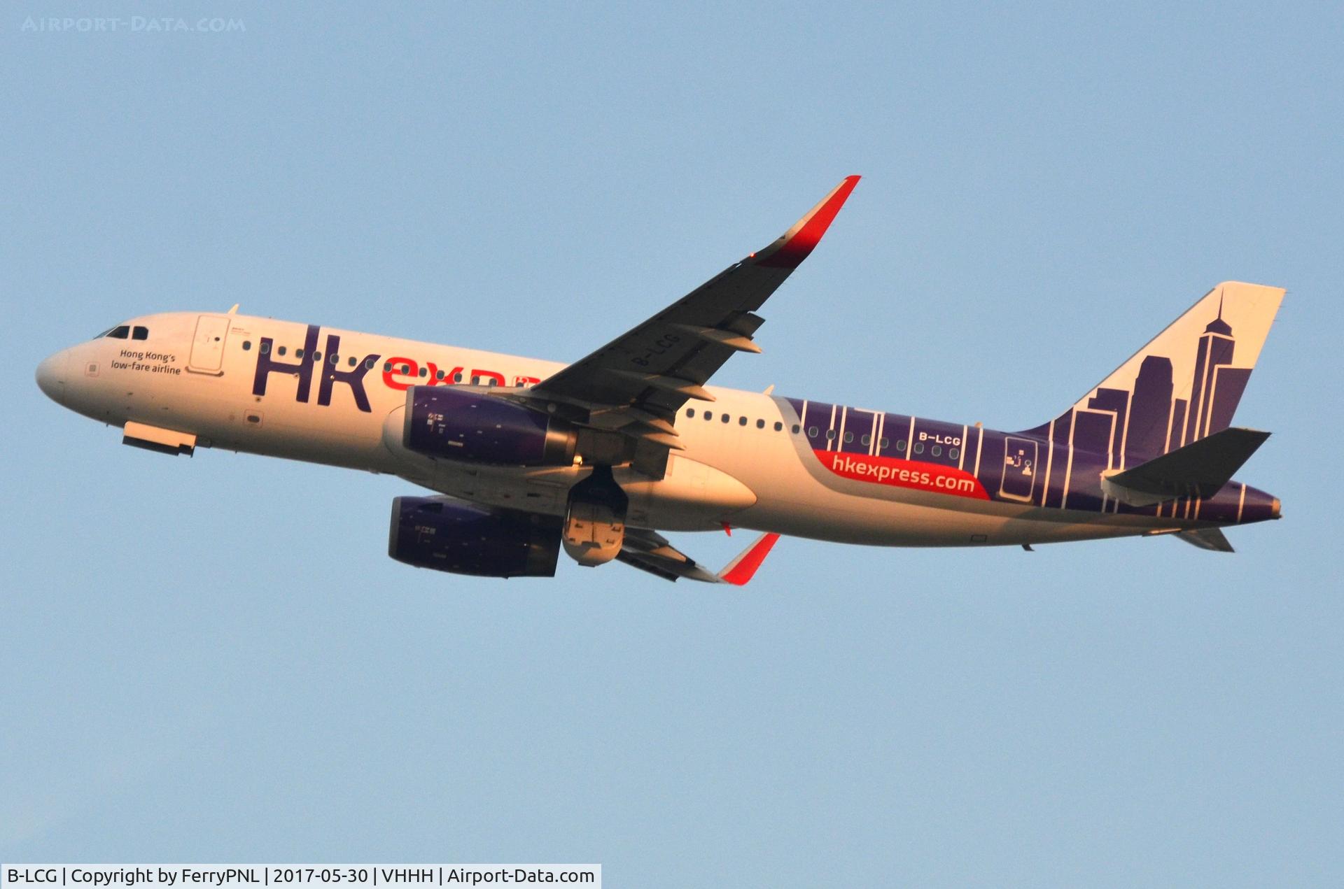 B-LCG, 2013 Airbus A320-232 C/N 5738, HK Express A320