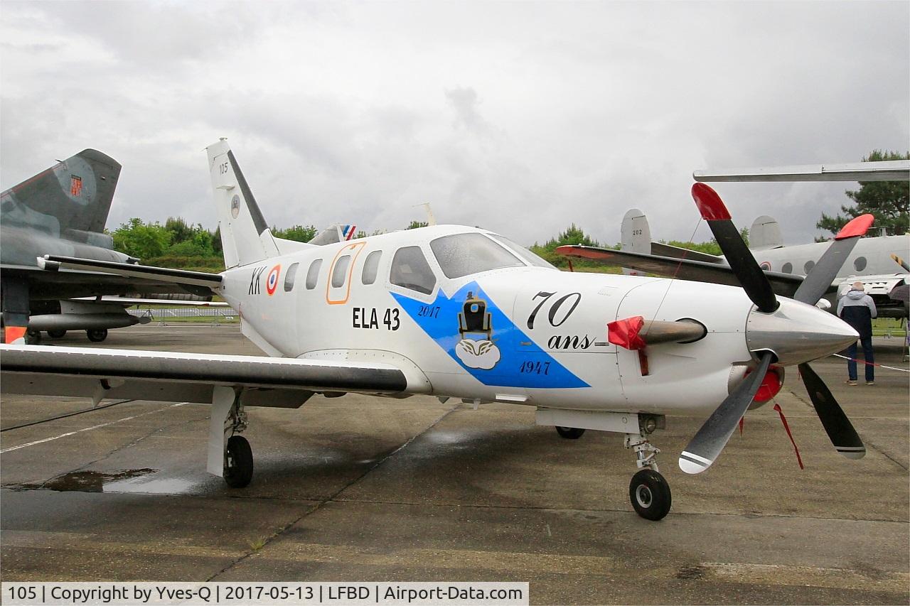 105, Socata TBM-700A C/N 105, Socata TBM-700A, Static display, Bordeaux-Mérignac Air Base 106 (LFBD-BOD) Open day 2017