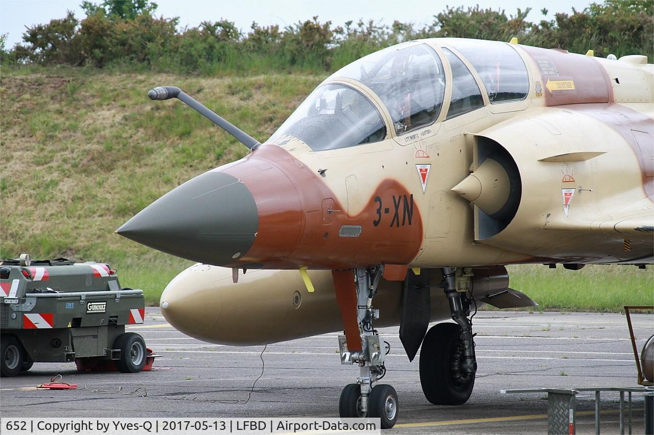 652, Dassault Mirage 2000D C/N 507, Dassault Mirage 2000D, Flight line, Bordeaux-Mérignac Air Base 106 (LFBD-BOD) Open day 2017