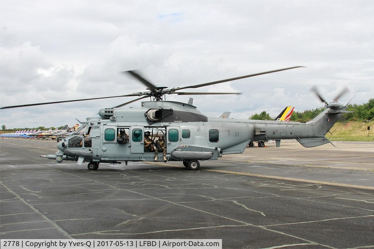 2778, 2012 Eurocopter EC-725R2 Caracal C/N 2778, Eurocopter EC-725R2 Caracal, Flight-line, Bordeaux-Mérignac Air Base 106 (LFBD-BOD) Open day 2017