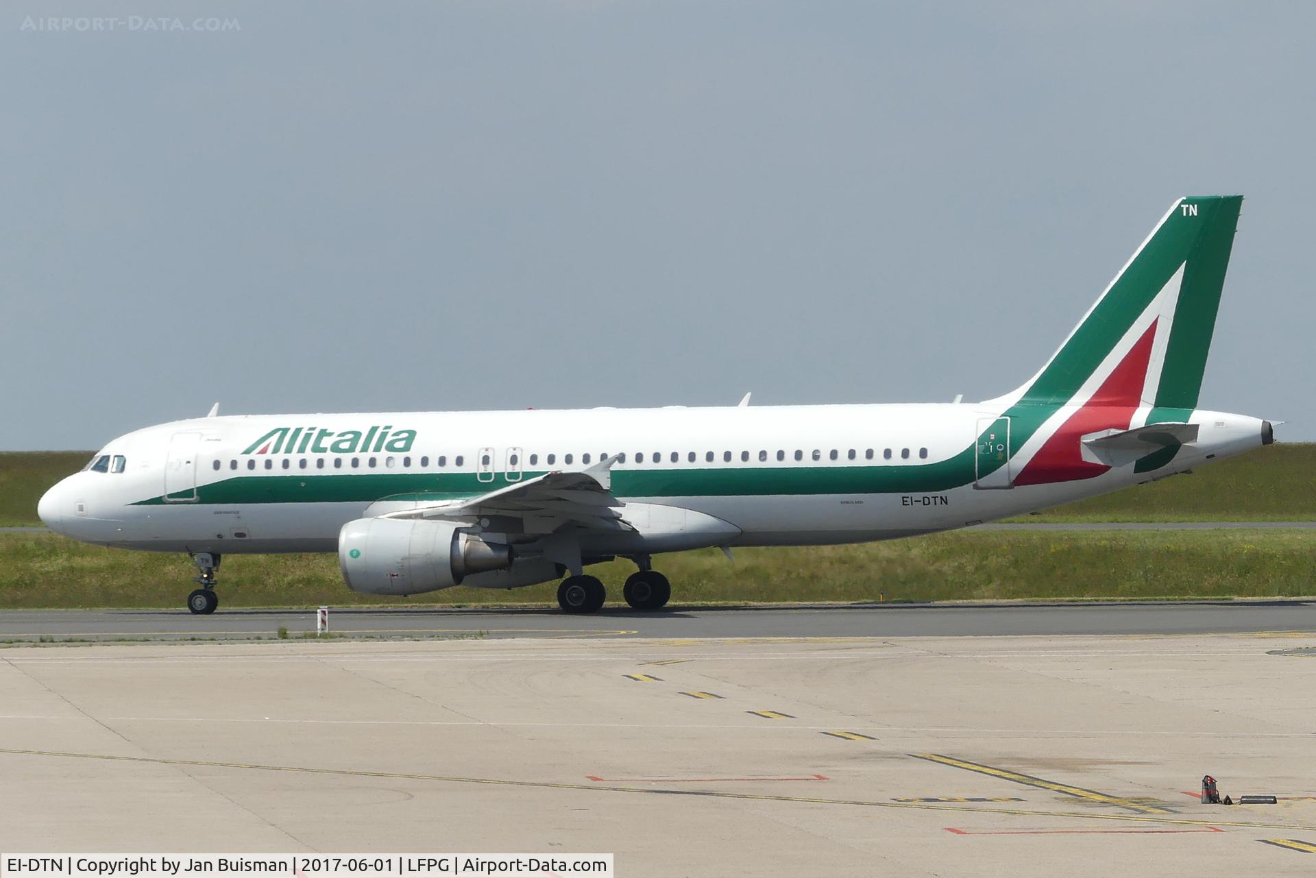 EI-DTN, 2009 Airbus A320-216 C/N 4143, Alitalia
