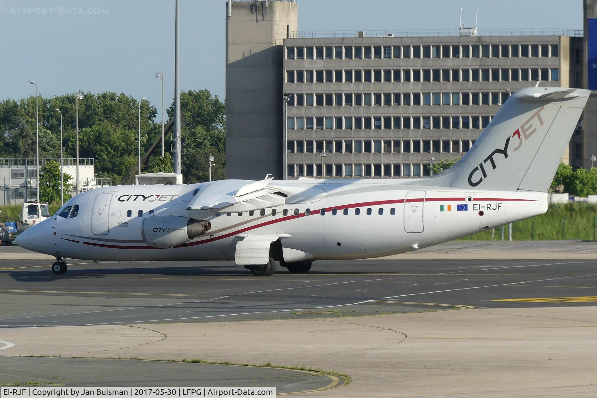 EI-RJF, 1998 British Aerospace Avro 146-RJ85A C/N E2337, Cityjet