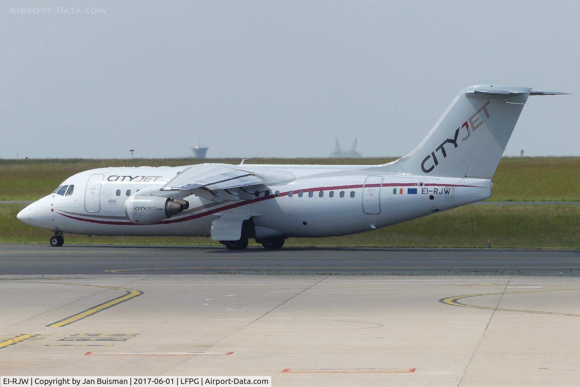 EI-RJW, 2000 British Aerospace Avro 146-RJ85A C/N E2371, Cityjet