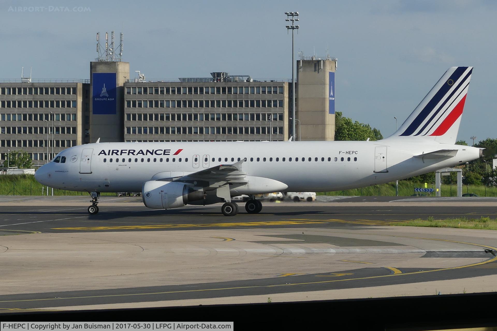 F-HEPC, 2010 Airbus A320-214 C/N 4267, Air France