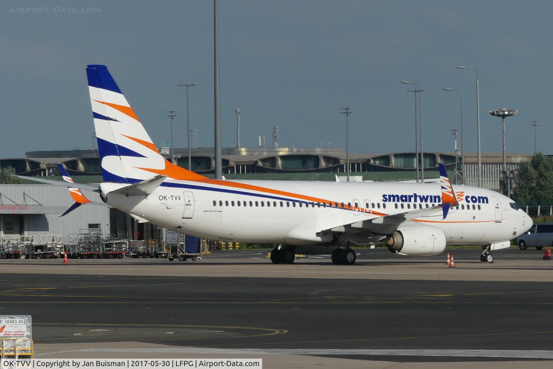 OK-TVV, 2012 Boeing 737-86N C/N 38027, SmartWings