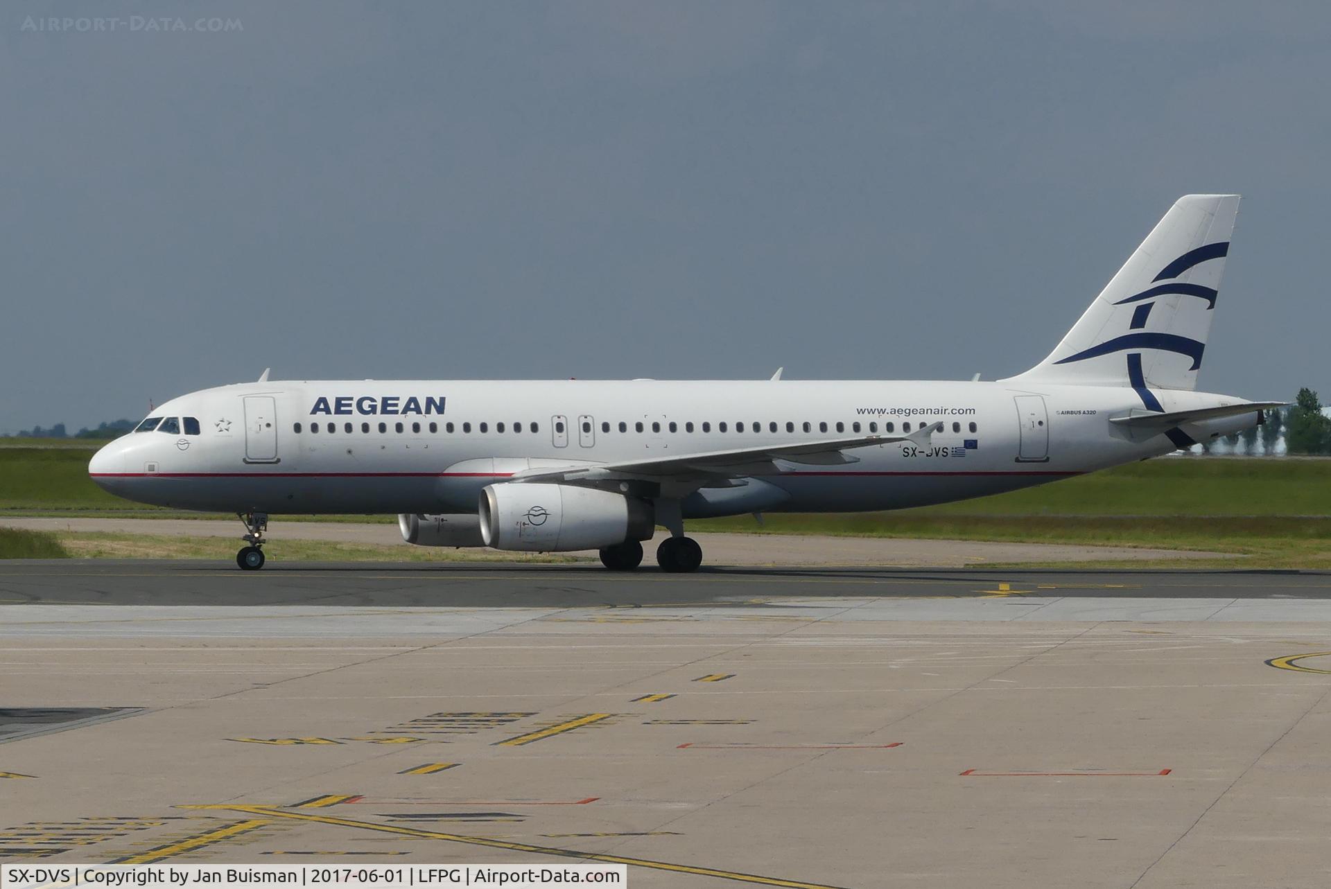 SX-DVS, 2008 Airbus A320-232 C/N 3709, Aegean