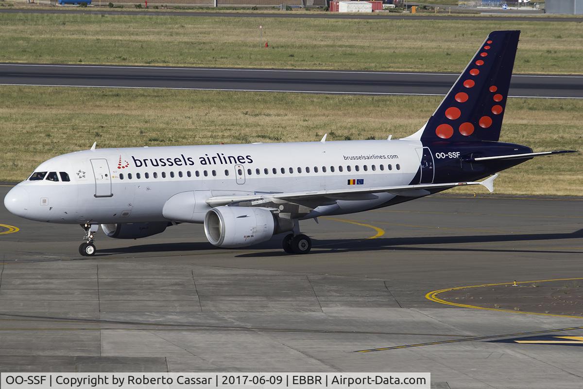 OO-SSF, 2006 Airbus A319-111 C/N 2763, Brussels