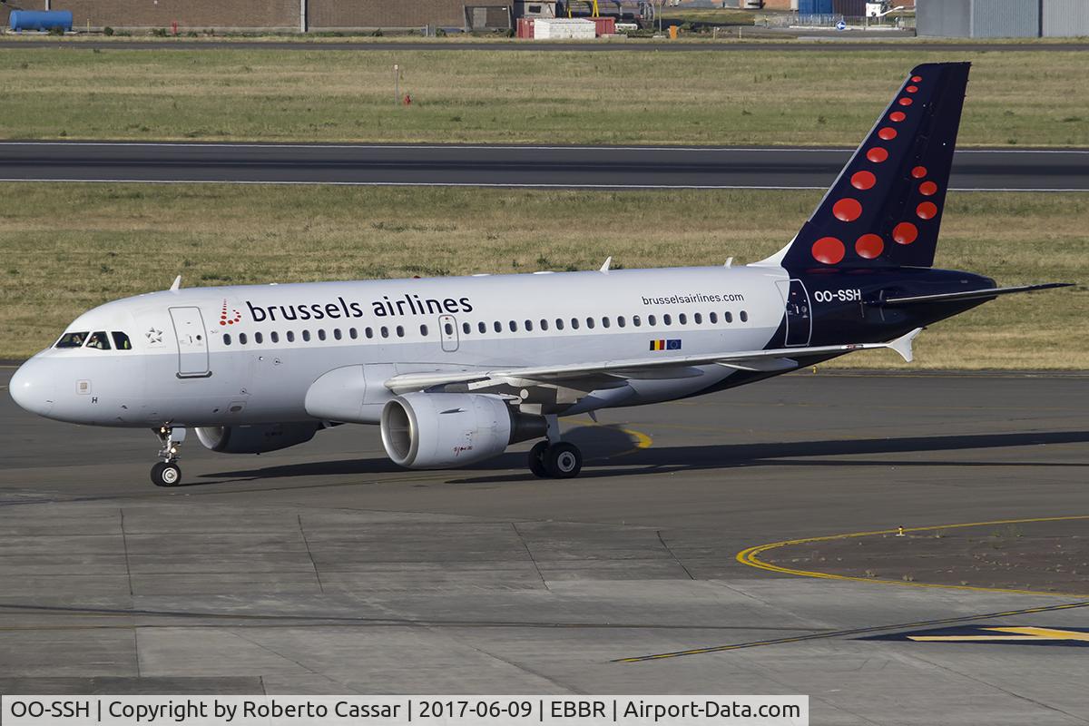 OO-SSH, 2006 Airbus A319-112 C/N 2925, Brussels