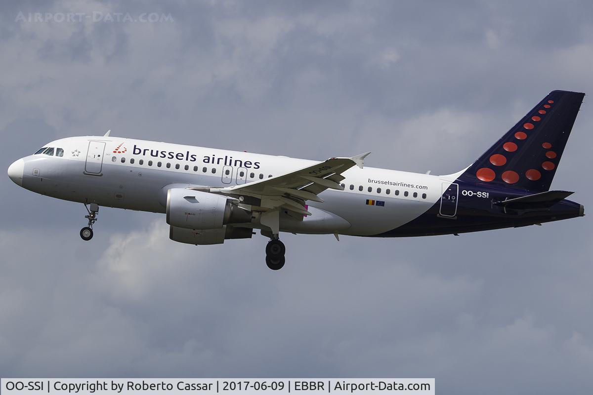 OO-SSI, 2009 Airbus A319-112 C/N 3895, Brussels
