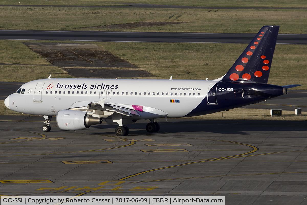 OO-SSI, 2009 Airbus A319-112 C/N 3895, Brussels
