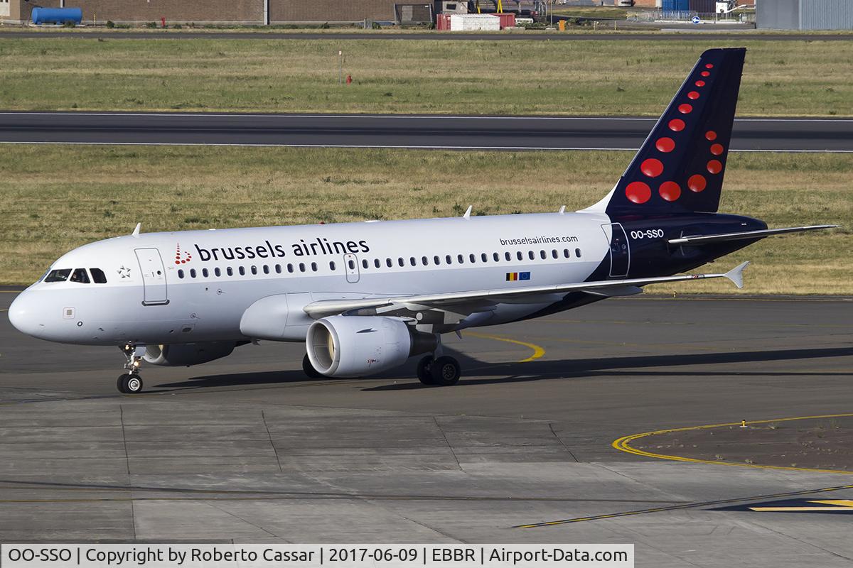 OO-SSO, 2004 Airbus A319-111 C/N 2287, Brussels