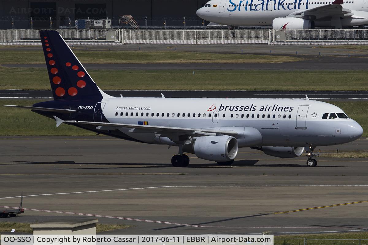 OO-SSO, 2004 Airbus A319-111 C/N 2287, Brussels