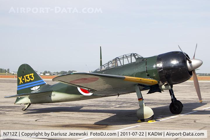 N712Z, 1942 Mitsubishi A6M3 Reisen (Zero) C/N 3869, Mitsubishi A6M3 Zero (Reisen) CN 3869, NX712Z