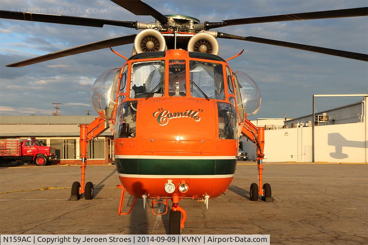 N159AC, 1970 Sikorsky S-64F Skycrane C/N 64084, kvny